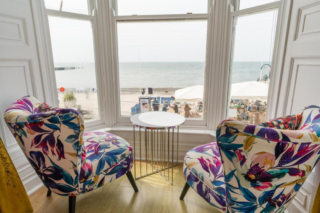 Sea View Ar Lan Y Mor Luxury Apartment Aberystwyth Exteriör bild