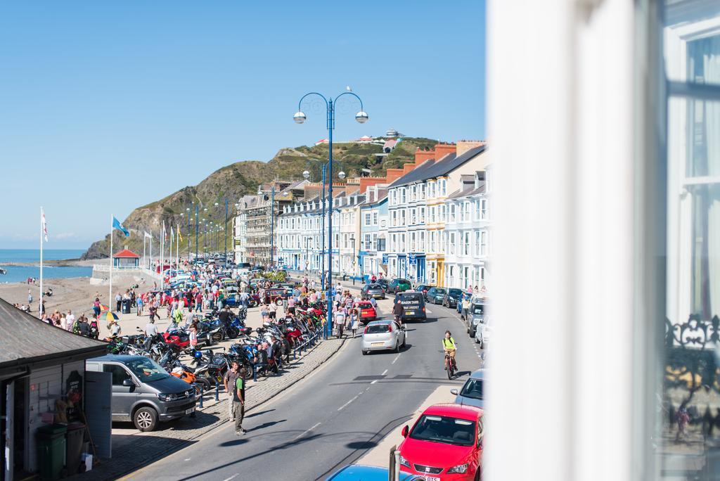 Sea View Ar Lan Y Mor Luxury Apartment Aberystwyth Exteriör bild