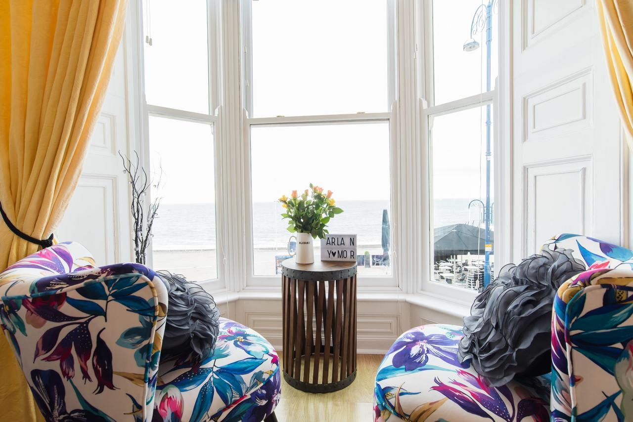 Sea View Ar Lan Y Mor Luxury Apartment Aberystwyth Exteriör bild