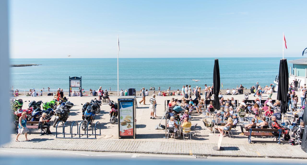 Sea View Ar Lan Y Mor Luxury Apartment Aberystwyth Exteriör bild